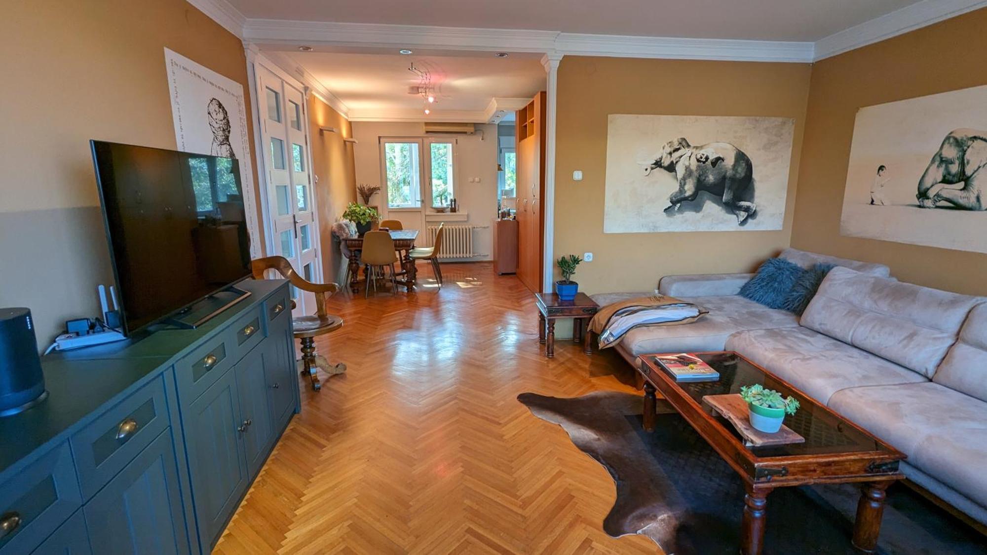 Center, Private Garage, Danube & Fortress, 3 Bdrm 2 Bath Novi Sad Exteriör bild